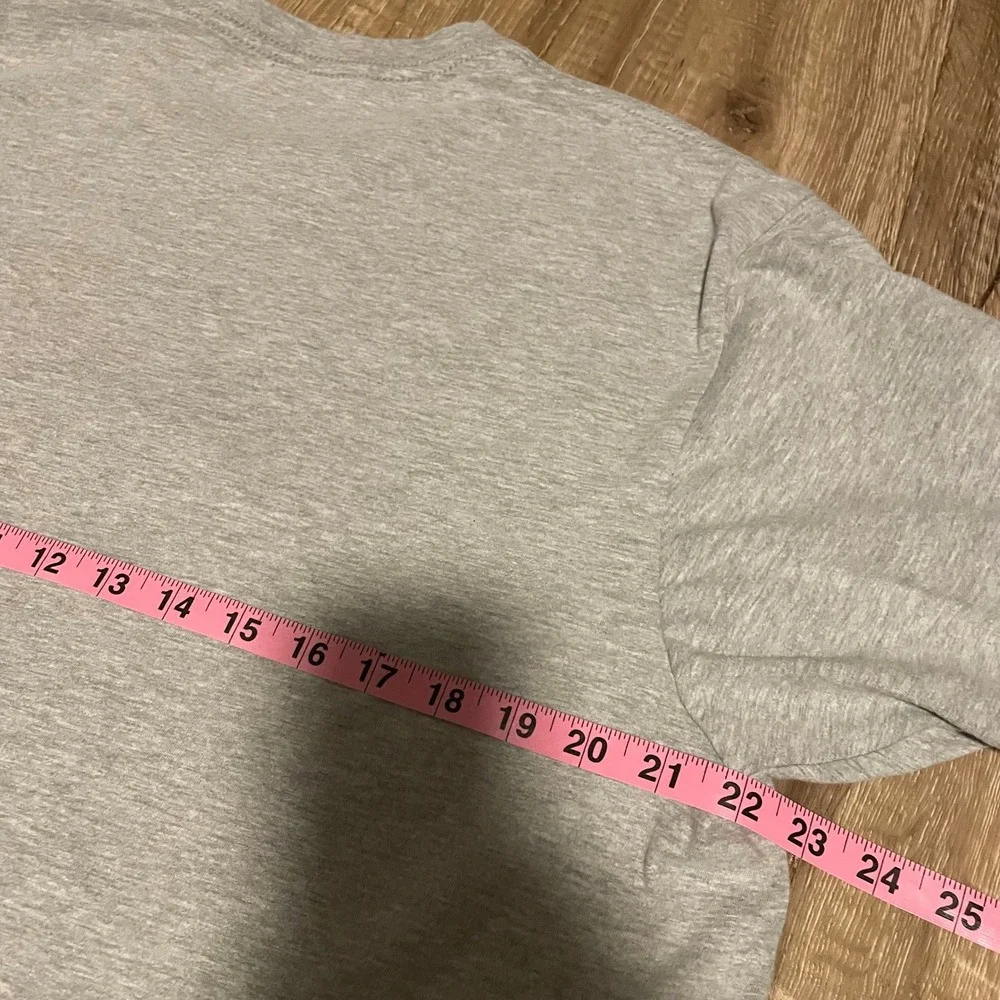 Mitchell & Ness Mens Chicago Cubs Spring Training T-Shirt XL Gray Cotton Blend
